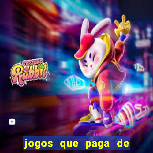 jogos que paga de verdade via pix